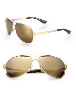 Dolce & Gabbana 59mm Aviator Sunglasses
