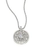 Pleve Opus Diamond & 18k White Gold Pendant Necklace