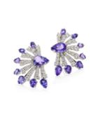 Hueb Mirage Diamond & Tanzanite Earrings