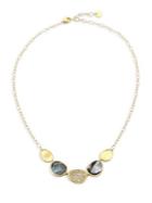 Marco Bicego Diamond Lunaria Necklace With Black Mother-of-pearl