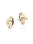 Givenchy Shark Tooth Stud Earrings
