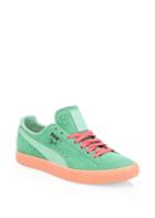 Puma Clyde South Beach Suede & Leather Sneakers