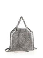 Stella Mccartney Falabella Tiny Baby Bella Embellished Faux Leather Tote