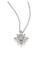 Kwiat Diamond & Platinum Star Pendant Necklace