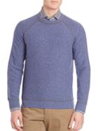 Luciano Barbera Cashmere Raglan Sleeve Sweater