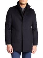 Saks Fifth Avenue Collection Wool Car Coat