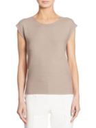 Akris Ribbed Cotton Pullover