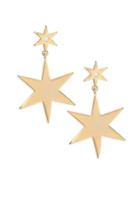 Jules Smith 14k Goldplated Star Drop Earrings