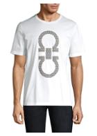 Salvatore Ferragamo Gancini Logo Graphic Tee