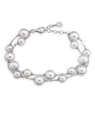 Majorica Quimera Hancrafted Pearl Double-strand Bracelet