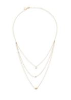Ginette Ny Diamond & 18k Rose Gold Multi-strand Necklace