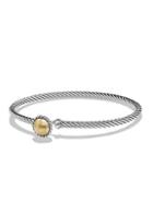David Yurman Chatelaine? Sterling Silver Faceted Dome Bracelet