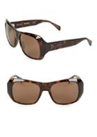 Celine Cl400491 56mm Polarized Square Sunglasses