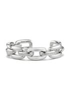 David Yurman Diamonds & Sterling Silver Stax Chain Bracelet