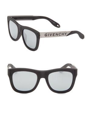 Givenchy Givenchy 52mm Mirrored Square Sunglasses
