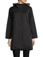 Eileen Fisher Reversible Hooded Coat