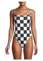 Solid And Striped Re/done Malibu One-piece Swimsuit