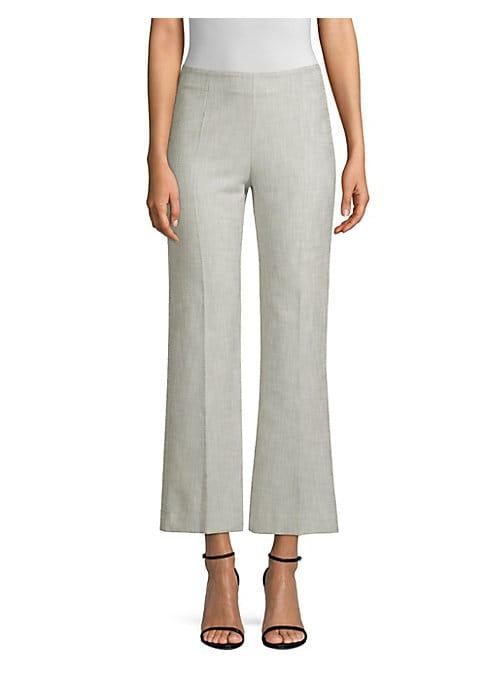 Piazza Sempione Textured Wide-leg Cropped Pants