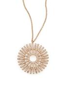 Astley Clarke Rising Sun Diamond & 14k Yellow Gold Pendant Necklace