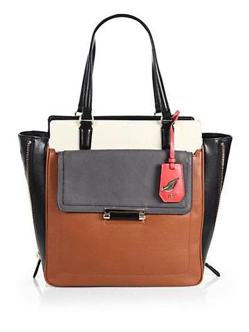 Diane Von Furstenberg Highline Colorblock Tote