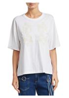 See By Chloe Lace Embellished Cotton T-shirt