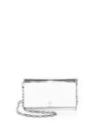Tory Burch Robinson Patent Chain Wallet