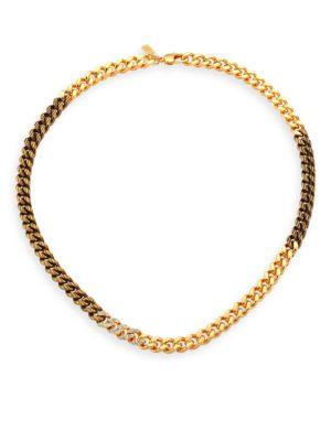 Vita Fede Grace Mini Franco Crystal Link Necklace