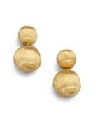 Marco Bicego Africa 18k Yellow Gold Ball Drop Earrings