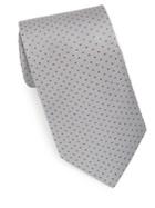 Eton Grey Dot Tie
