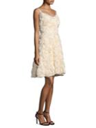 Laundry By Shelli Segal 3d Floral Fit-&-flare Dress