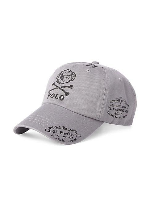 Polo Ralph Lauren Bear & Crossbones Baseball Hat