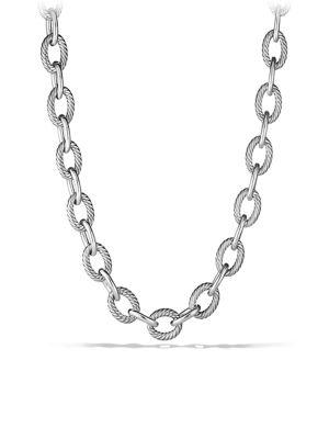 David Yurman Oval Extra-large Link Necklace/18