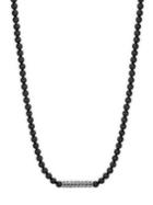 John Hardy Silver Classic Bead Necklace