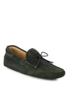 Tod's Suede Braided Tie Drivers