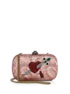 Gucci Broadway Brocade Embroidered Clutch