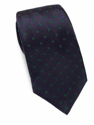 Kiton Silk Dotted Tie