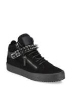 Giuseppe Zanotti Lace-up Suede Sneakers
