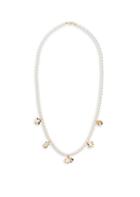 Aurelie Bidermann Cheyne Glass Pearl Walk Long Necklace