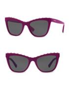 Valentino 54mm Studded Cat Eye Sunglasses