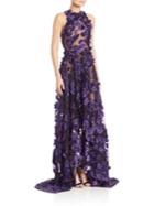 Jason Wu Floral Fils Coupe Gown