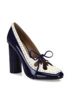 Tory Burch Cambridge Studded Leather Pumps