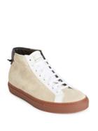 Givenchy Urban Street Leather Mid-top Sneakers