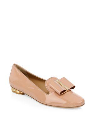 Salvatore Ferragamo Sarino Leather Flats