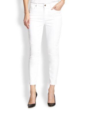 Jen7 By 7 For All Mankind Cropped Skinny Jeans