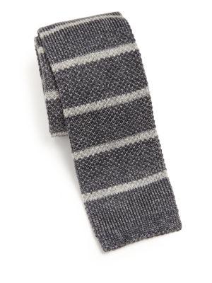 Brunello Cucinelli Melange Striped Tie