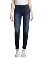 Hudson Barbara Colorblock Skinny Jeans
