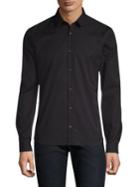 Hugo Slim-fit Solid Button-down Shirt