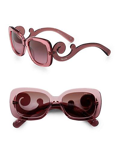 Prada Baroque Square Sunglasses