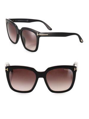 Tom Ford Amarra 55mm Square Sunglasses