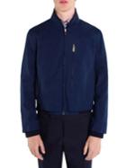 Thom Browne Reversible Cotton Zip Front Jacket